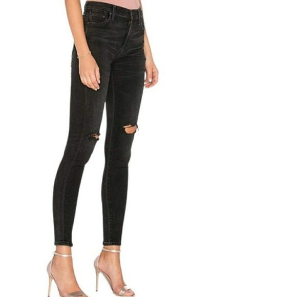 Citizens of Humanity Rocket Skinny High-Rise Distressed Jeans in Porter - Picture 3 of 11